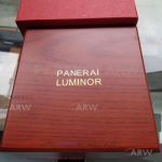New Replica Panerai Luminor Red Wooden Watch Box Set